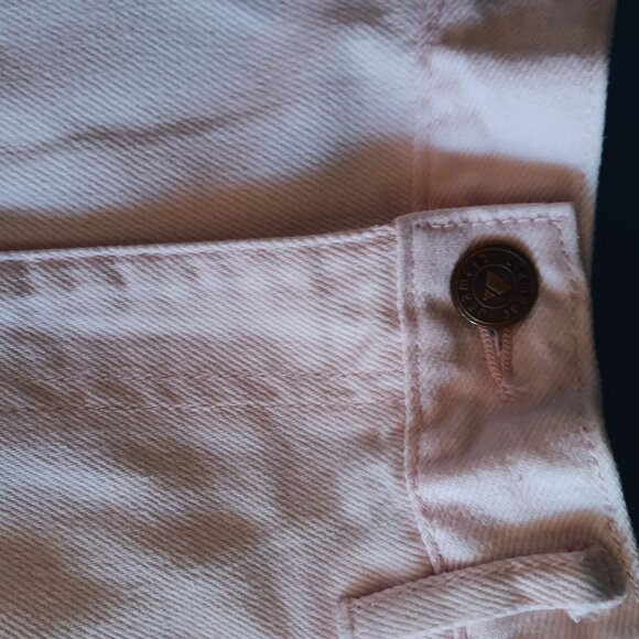 Vintage Women's Shorts 10 28" Lizwear Rose Pink High-Waisted Cotton 1990's - Picture 4 of 4